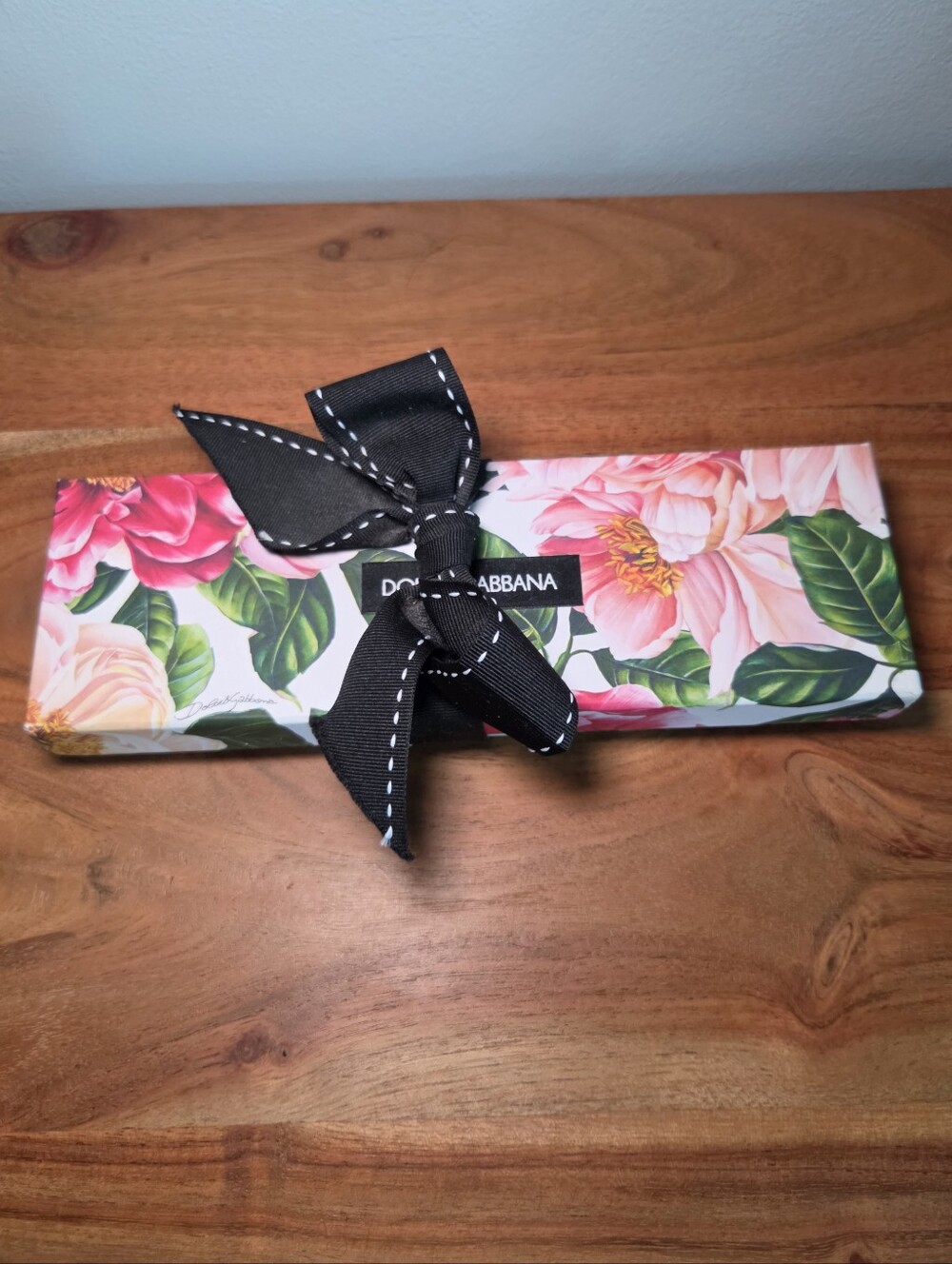 Dolce & Gabbana Multicolor Floral Print Silk Scarf - Picture 5 of 6
